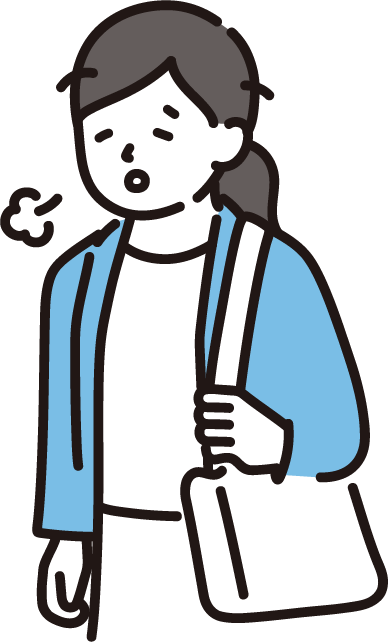 疲れがとれない